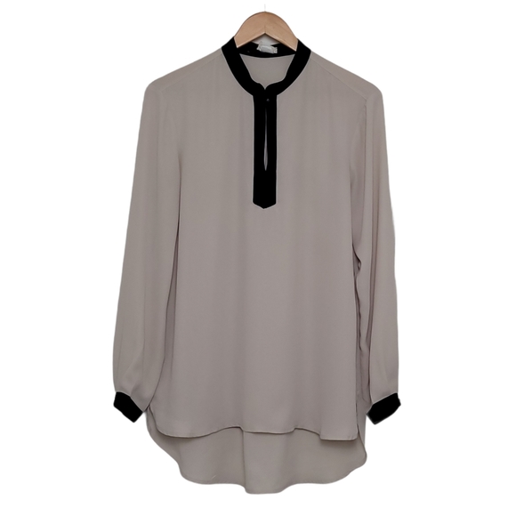 ONE CLOTHING Top Blouse Long Sleeve Hi Low - Picture 2 of 10